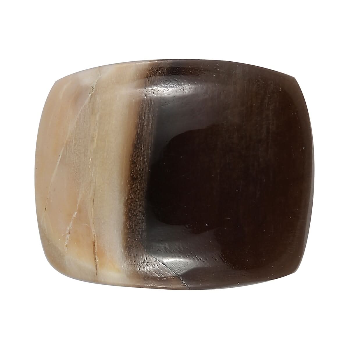 Peanut Wood Jasper (Cush 11x9 mm) 2.96 ctw Loose Gemstone