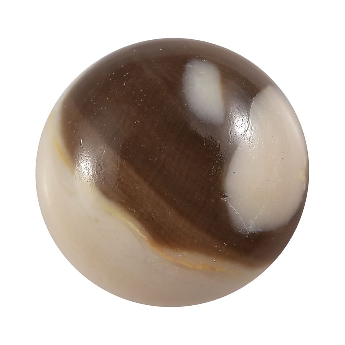 Peanut Wood Jasper (Rnd 10 mm) 2.63 ctw Loose Gemstone
