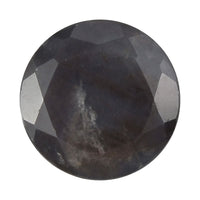 Silver Sapphire (Rnd 8 mm) 2.34 ctw Loose Gemstone