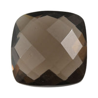 Brazilian Smoky Quartz (Cush 10x10 mm) 3.10 ctw Loose Gemstone