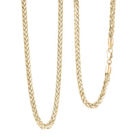 Palma Chain Necklace in 10K Yellow Gold 22 Inches 12 Grams