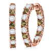 Rose Gold Over Sterling Silver