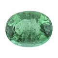 Certified & Appraised AAAA Gemfield Emerald (Ovl) 1.00 ctw - Sticky add to cart bar