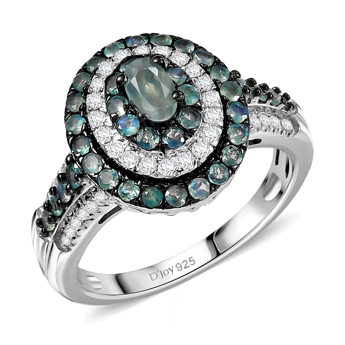 D'Joy Narsipatnam Alexandrite, Moissanite Ring