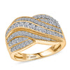 Yellow Gold Over Sterling Silver