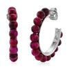 Fuchsia Tiger's Eye