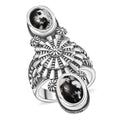 D'Joy Artisan Crafted White Buffalo 4.85 ctw Ring in Sterling Silver (Size 7.0) - Sticky add to cart bar