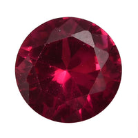 AA Lab Created Ruby (Rnd 8 mm) 2.02 ctw Loose Gemstone