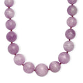 D'Joy Premium Kunzite 580.00 ctw Beaded Necklace in Rhodium Over Sterling Silver 18 Inches - Sticky add to cart bar