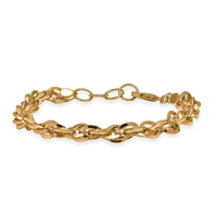 EverTrue Bronzella Collection Rolo (Belcher) Chain Bracelet in 18K YG Plated Bronze (7.50 In)