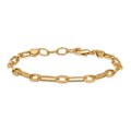 EverTrue Bronzella Collection Paper Clip Chain Bracelet in 18K YG Plated Bronze (7.50 In) - Sticky add to cart bar