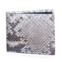 The Grand Pelle Natural Genuine Python Leather Wallet (4.72"x3.74"x1.1")