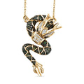 GP Green and White Diamond 0.70 ctw Necklace in 18K Vermeil Yellow Gold Over Sterling Silver 18 Inches - Sticky add to cart bar