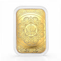 24K Yellow Gold Lotus Mandala Art Embossed Sheet 10mg (Del. in 10-12 Days) - Sticky add to cart bar