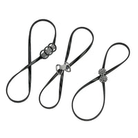 Tamsy Black Heart Set of 3 Belt (25.59")