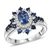 Peacock Tanzanite