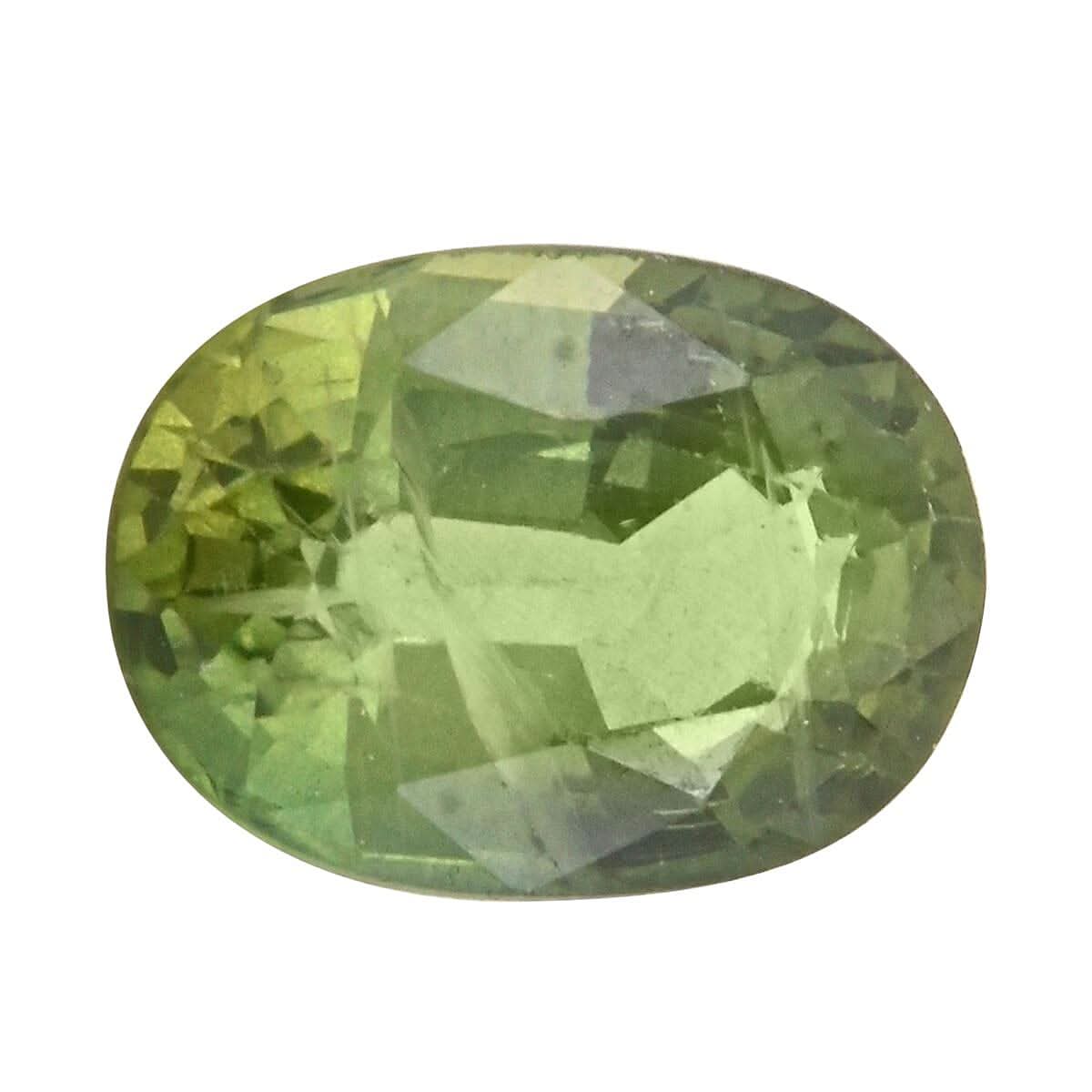 Collector's Edition AAAA Green Sapphire (Oval 6x5 mm) 0.90 ctw