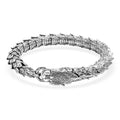 D'Joy Bali Legacy Snake Chain Bracelet in Sterling Silver (7.25 In) 45 Grams - Sticky add to cart bar