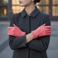 Tamsy Black Cashmere Wool Gloves with 2 Fingers Screen Touch - Large - Sticky add to cart bar