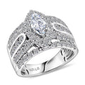 Luxuriant Lab Grown Diamond (G, SI1) Infinite Spark Ring in Sterling Silver (Size 10.0) 2.90 ctw - Sticky add to cart bar