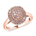 D'Joy Natural Pink Diamond I3 0.50 ctw Ring in 18K Vermeil Rose Gold Over Sterling Silver (Size 7.0) - Sticky add to cart bar