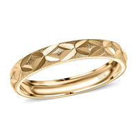 10K Yellow Gold  Band Ring (Size 10.0) (2.06 g)