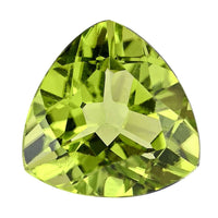 AAAA Kashmir Peridot (Trl 9 mm) 2.50 ctw