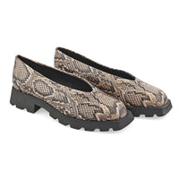 KATY PERRY Brown Snake The Darling Slip-on Loafer - Size 6.5