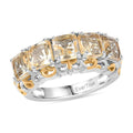 EverTrue Brazilian Citrine Ring in 18K YG Plated and Platinum Bond (Size 10.0) 3.30 ctw - Sticky add to cart bar