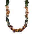 EverTrue Multi Gemstone 400.00 ctw Chips Necklace in Platinum Bond 20 Inches - Sticky add to cart bar