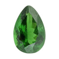 Certified and Appraised AAAA Tsavorite Garnet (Pear Free Size) 1.00 ctw - Sticky add to cart bar
