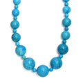 Magnesite 478.00 ctw Beaded Necklace in Platinum Bond 20 Inches - Sticky add to cart bar