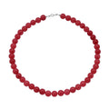 Pink Quartz Beaded 310.50 ctw Necklace 18 Inches in Sterling Silver - Sticky add to cart bar