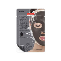 Purederm Set of 6 Black Food Recipe MG Patent Gel Mask (1pk x6)