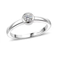 D'Joy Mozambique Garnet Solitaire Ring in 18K Vermeil YG Over Sterling Silver (Size 10.0) 0.35 ctw - Sticky add to cart bar