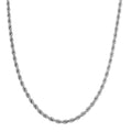 Rope Chain Necklace in Stainless Steel 20-22 Inches - Sticky add to cart bar