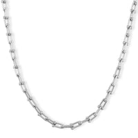 U-Link Chain Necklace in Stainless Steel 20-22 Inches