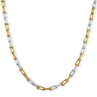 U-Link Chain Necklace in Stainless Steel 20-22 Inches