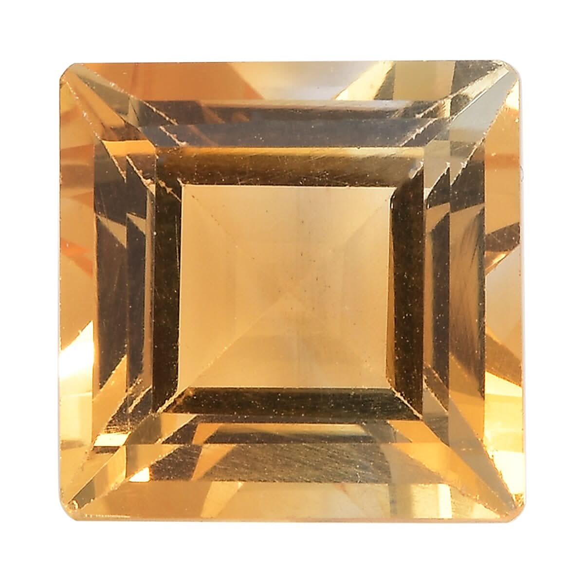 AA Brazilian Citrine (Sqr 11.5 mm) 5.90 ctw