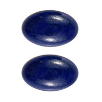Set of 2 Lapis Lazuli (Oval 8x5 mm) 2.21 ctw