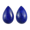 Set of 2 Lapis Lazuli (Pear 8x5 mm) 1.47 ctw - Sticky add to cart bar