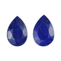 Set of 2 Lapis Lazuli (Pear 9x6 mm) 2.19 ctw - Sticky add to cart bar