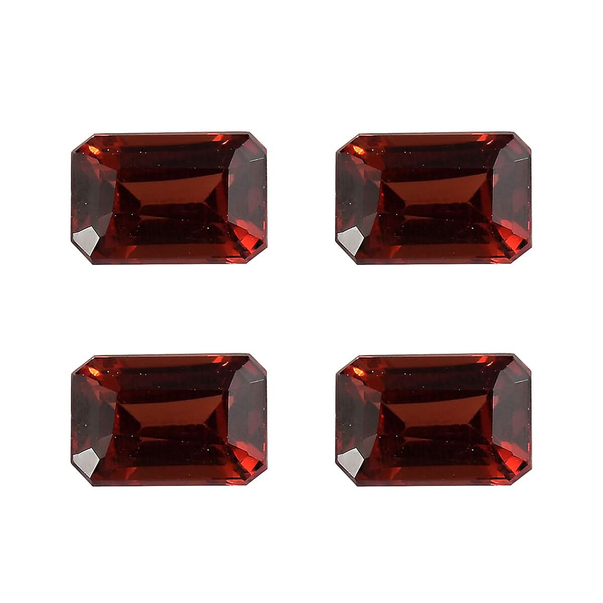 Set of 4 AA Mozambique Garnet (Oct 6x4 mm) 2.51 ctw