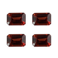 Set of 4 AA Mozambique Garnet (Oct 6x4 mm) 2.51 ctw