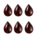 Set of 6 AA Mozambique Garnet (Pear 7x5 mm) 4.47 ctw - Sticky add to cart bar