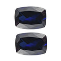 Set of 2 Lab Created Blue Sapphire (Cush 7x5 2.01 ctw - Sticky add to cart bar