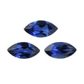 Set of 3 Lab Created Blue Sapphire (Mrq 8x4 mm) 1.92 ctw - Sticky add to cart bar