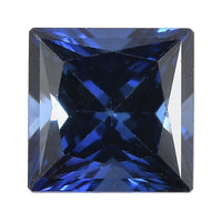 Lab Created Blue Sapphire (Sqr 6 mm) 1.36 ctw