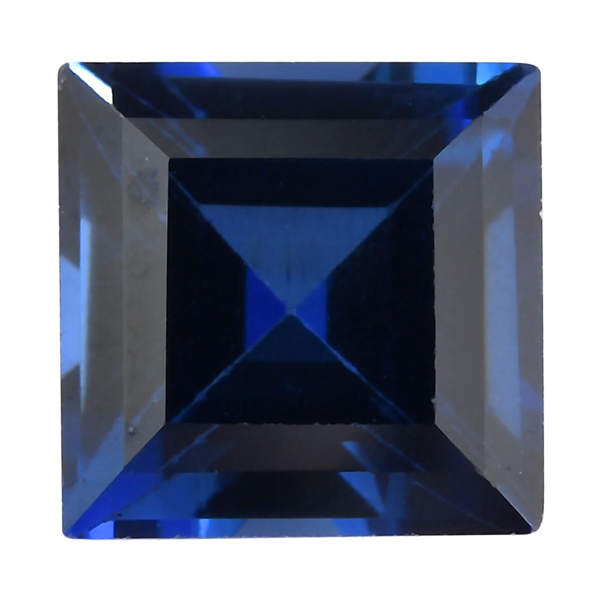 Lab Created Blue Sapphire (Sqr 7 mm) 2.15 ctw