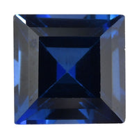 Lab Created Blue Sapphire (Sqr 7 mm) 2.15 ctw